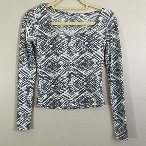 Crop sweater top